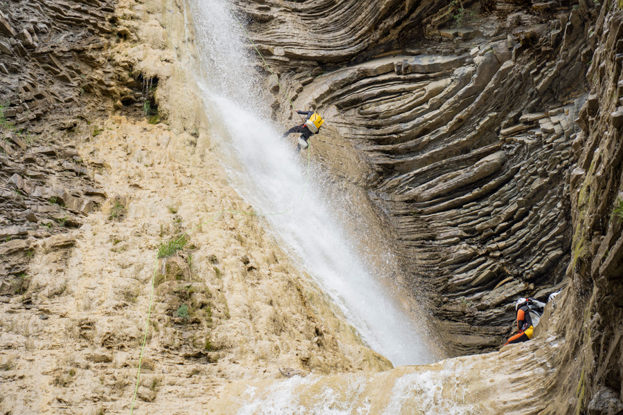 barranco en biescas